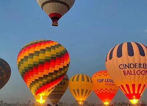 Luxor day trip with hot air balloon ride